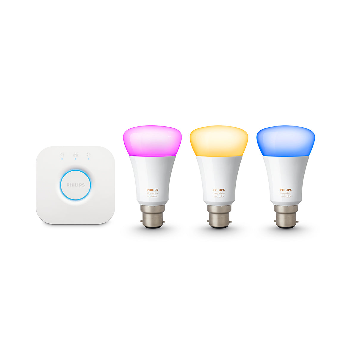 PHILIPS HUE White and Color Ambience Bulb Set of 3 (E27)