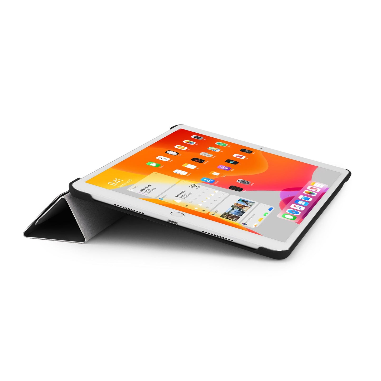 PIPETTO Origami Case for iPad 7th-9th Gen (2019-2021) - Black
