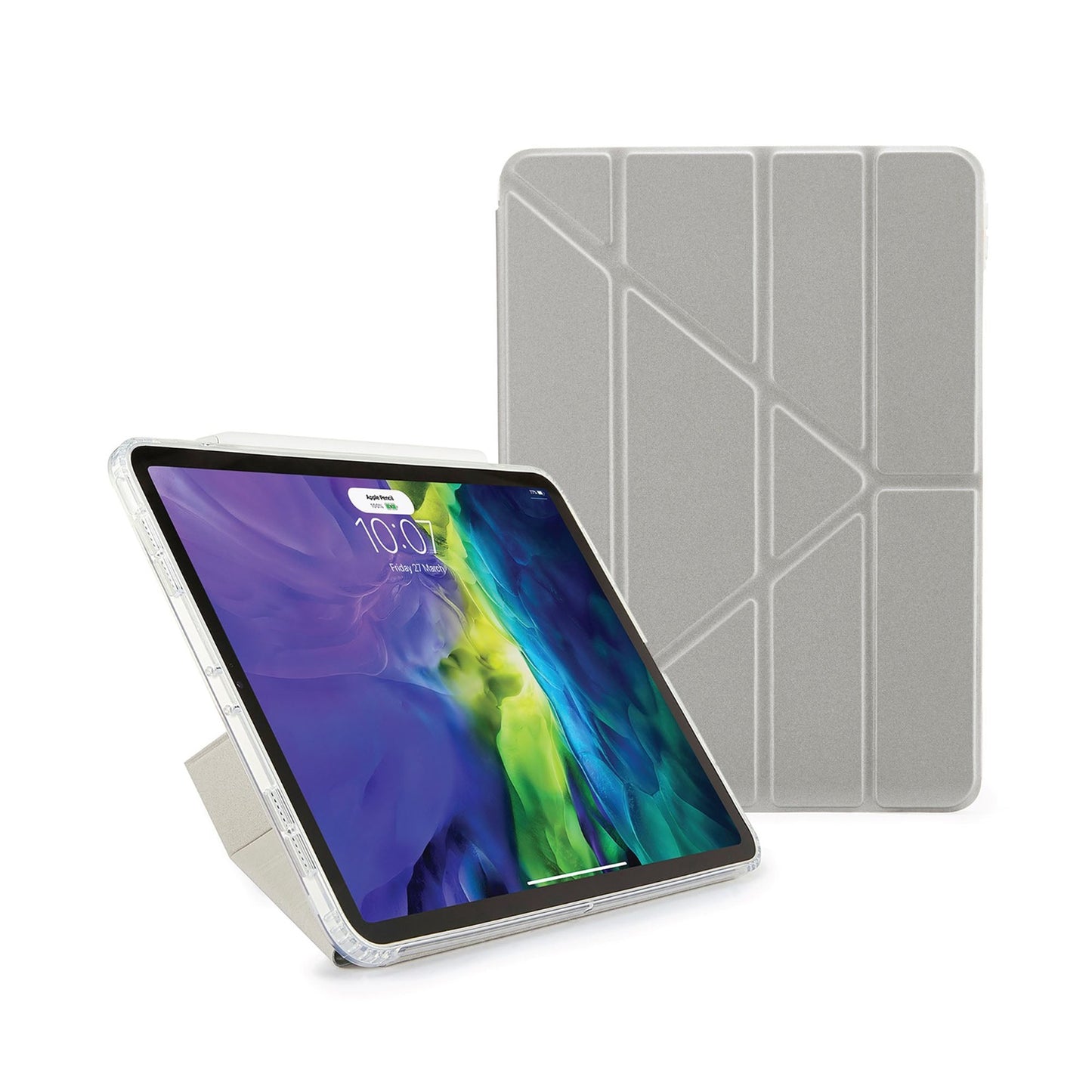 PIPETTO Origami No1 Case for iPad Pro 11 1st/2nd Gen (2018-2020) - Silver