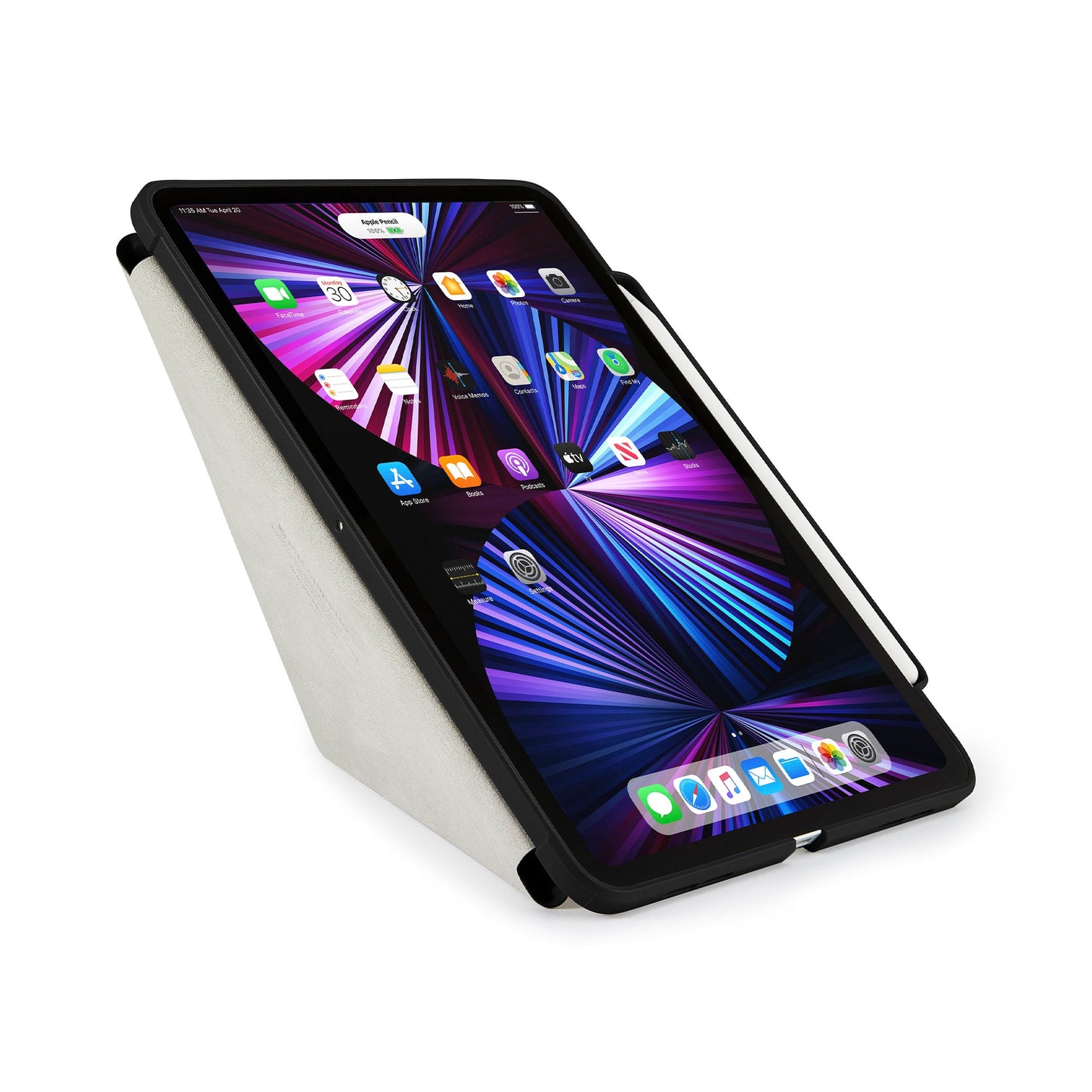 PIPETTO Origami No3 Pencil Case for iPad Pro 11 1st-4th Gen (2018-2022) - Black