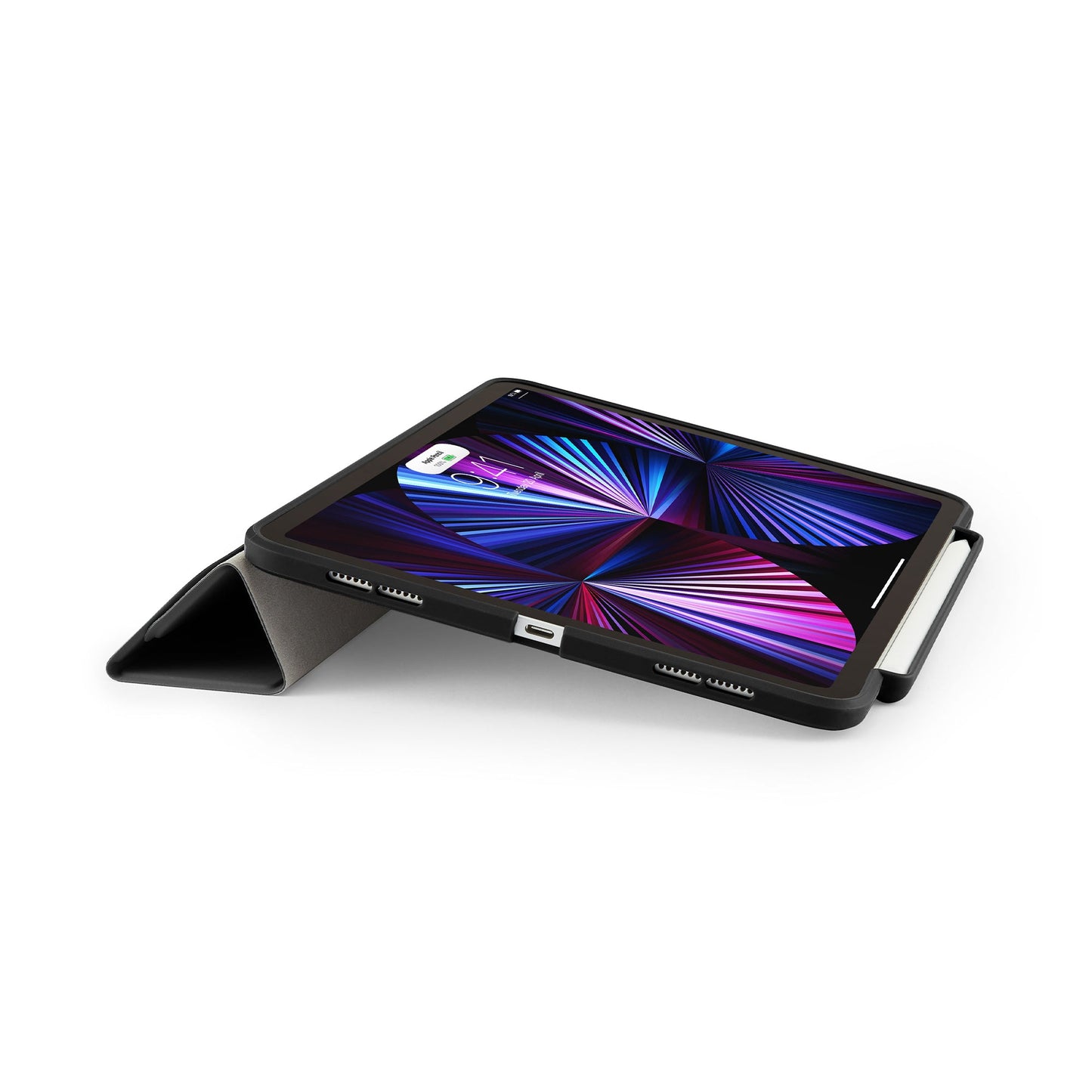 PIPETTO Origami No3 Pencil Case for iPad Pro 11 1st-4th Gen (2018-2022) - Black