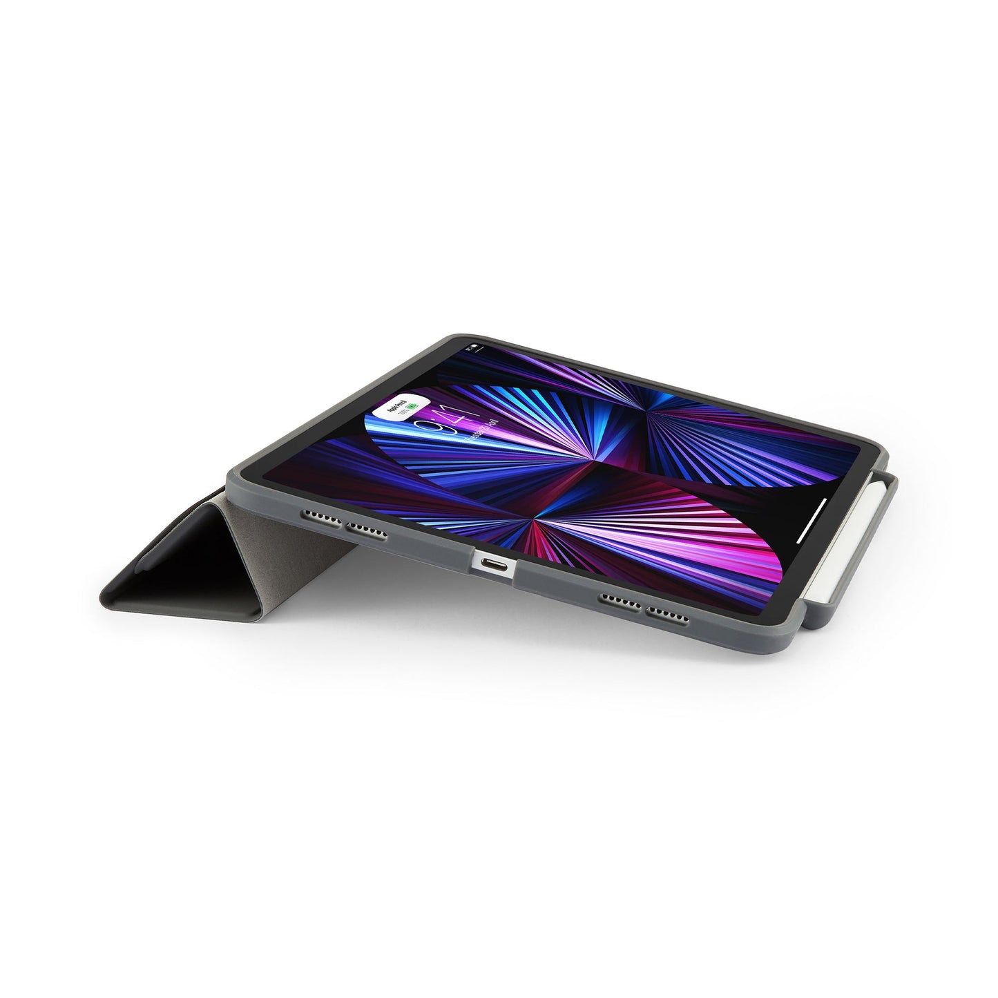 PIPETTO Origami No3 Pencil Case for iPad Pro 11 1st-4th Gen (2018-2022) - Dark Grey