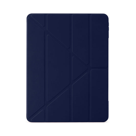PIPETTO Origami No1 Case for iPad Pro 12.9 3rd-6th Gen (2018-2022) - Dark Blue