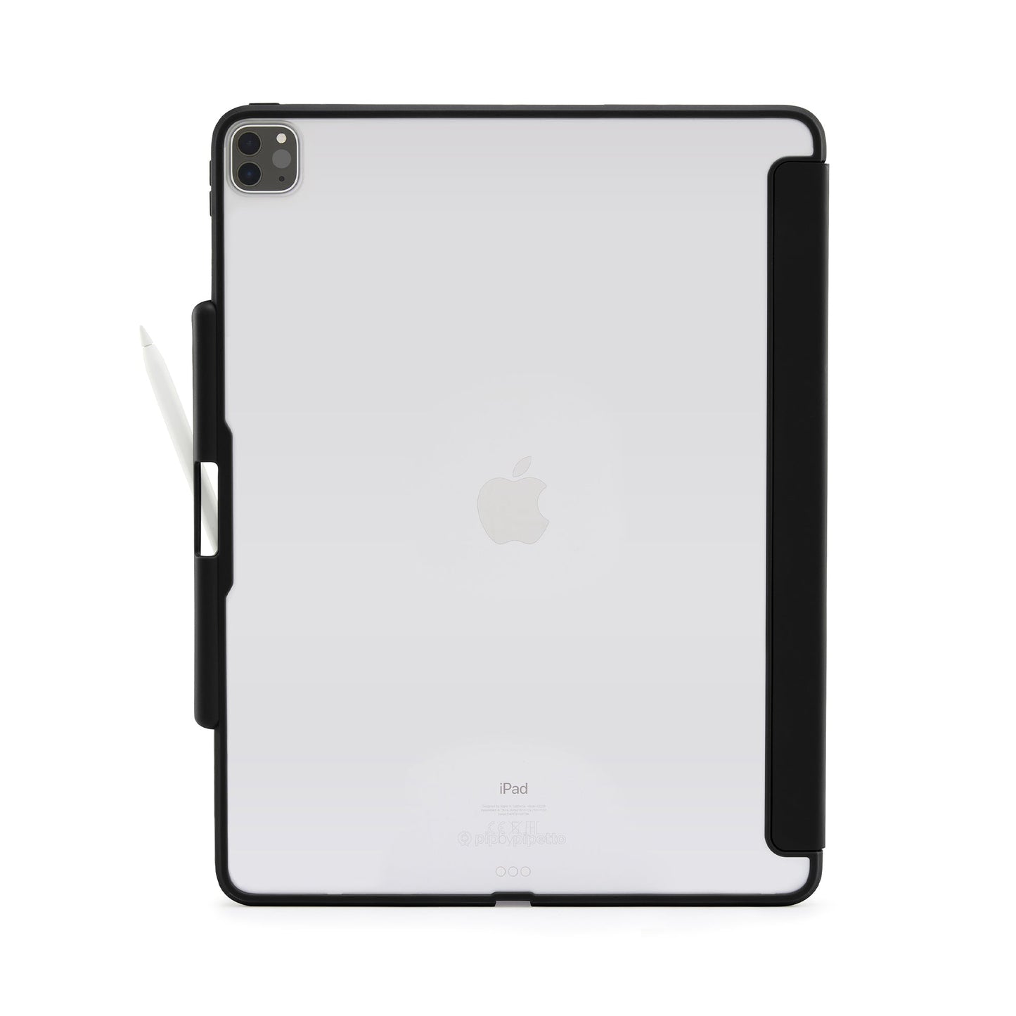 PIPETTO Origami No3 Case for iPad Pro 12.9 3rd-6th Gen (2018-2022) - Black