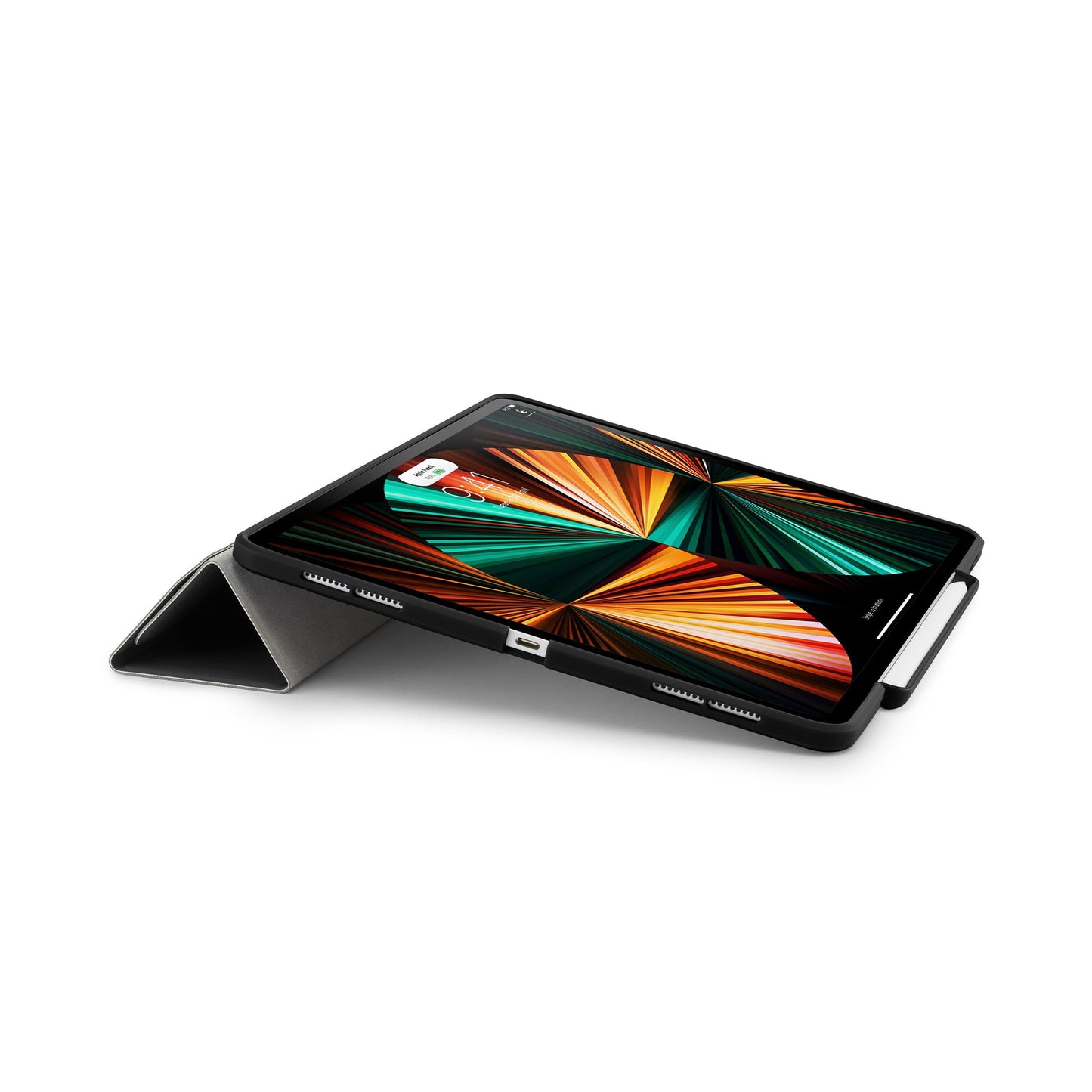 PIPETTO Origami No3 Case for iPad Pro 12.9 3rd-6th Gen (2018-2022) - Black