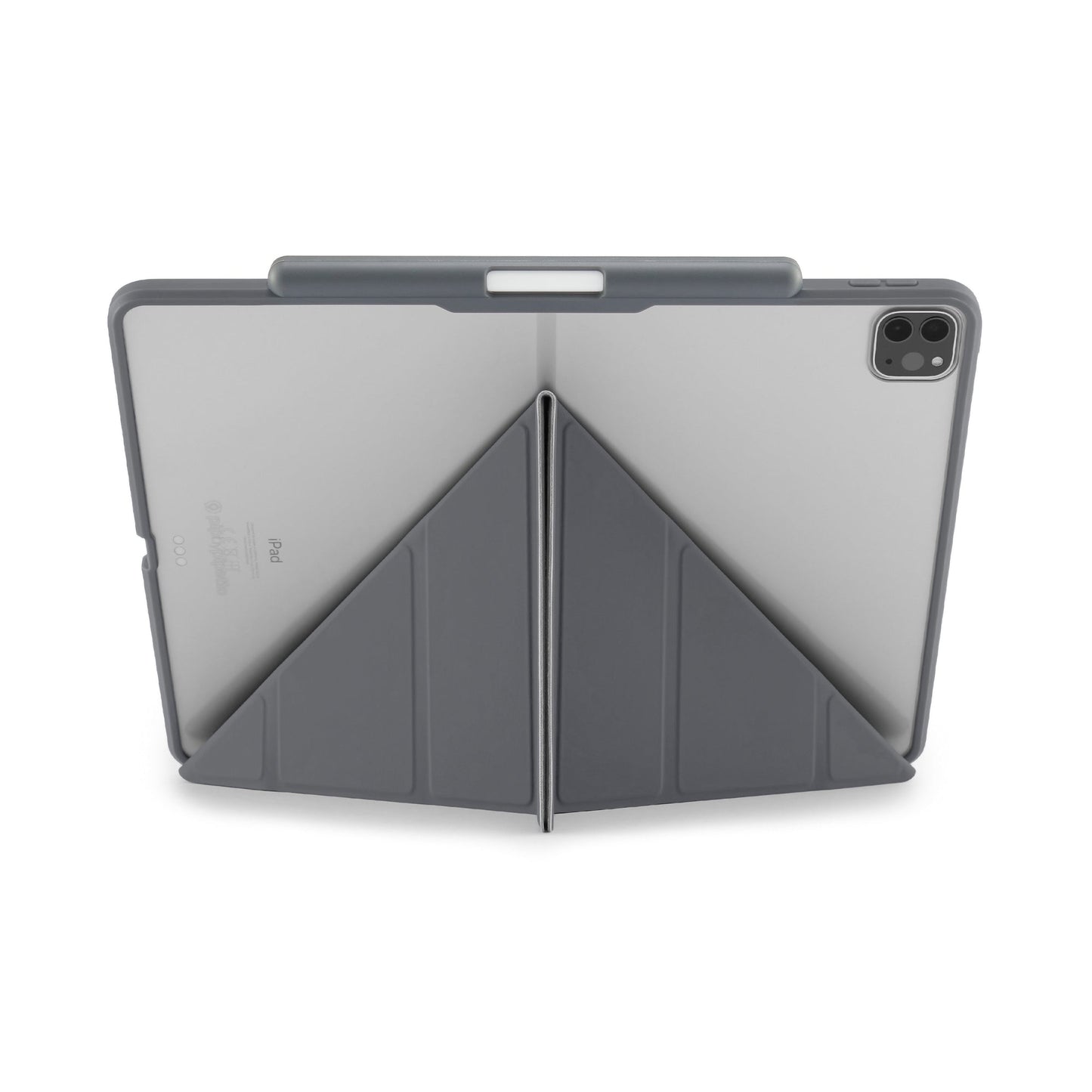 PIPETTO Origami No3 Case for iPad Pro 12.9 3rd-6th Gen (2018-2022) - Dark Grey
