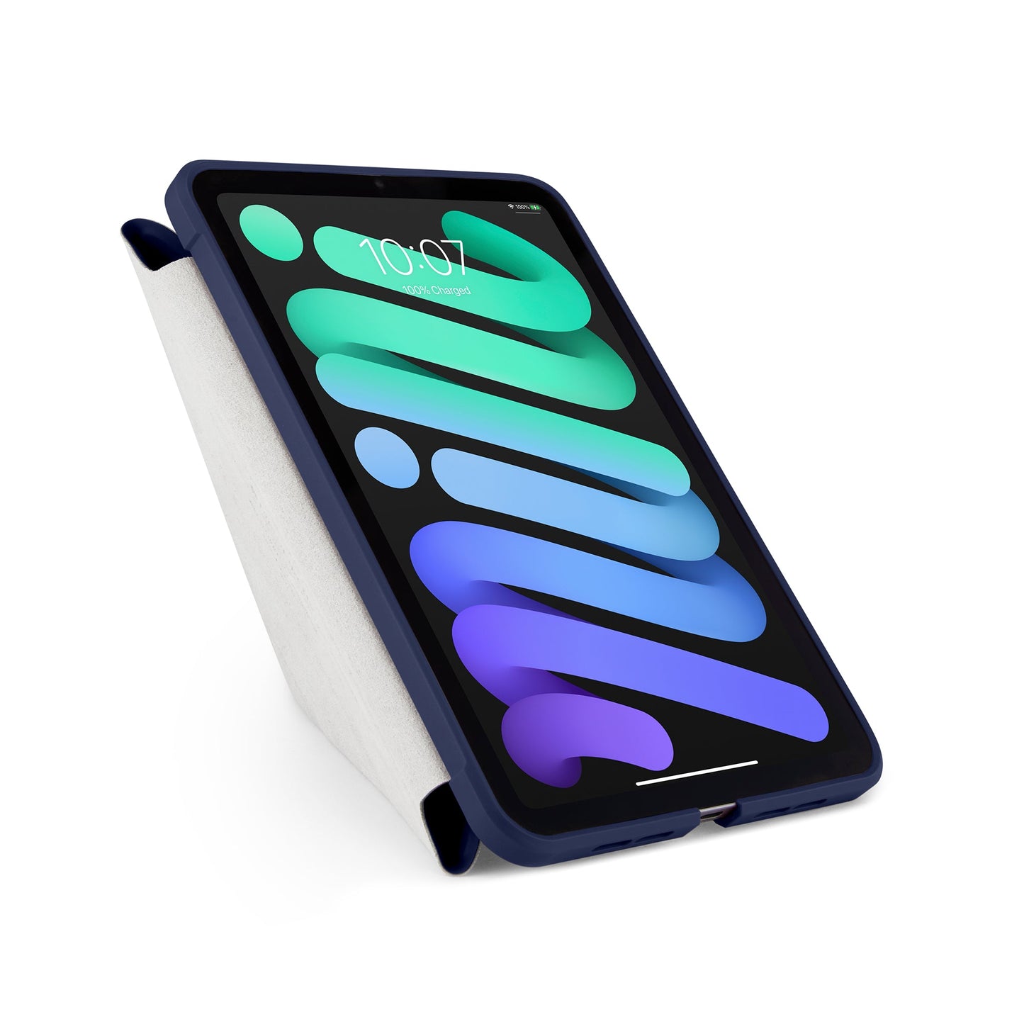 PIPETTO Origami No.1 Case for iPad Mini 6th Gen (2021) - Dark Blue