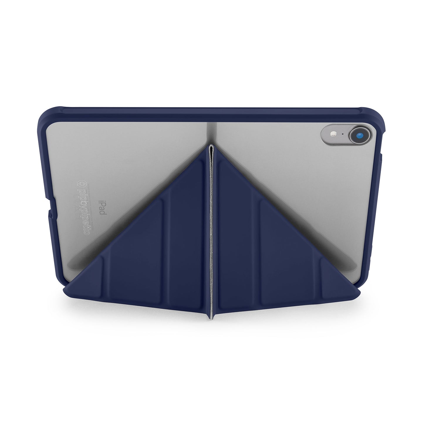 PIPETTO Origami No.1 Case for iPad Mini 6th Gen (2021) - Dark Blue