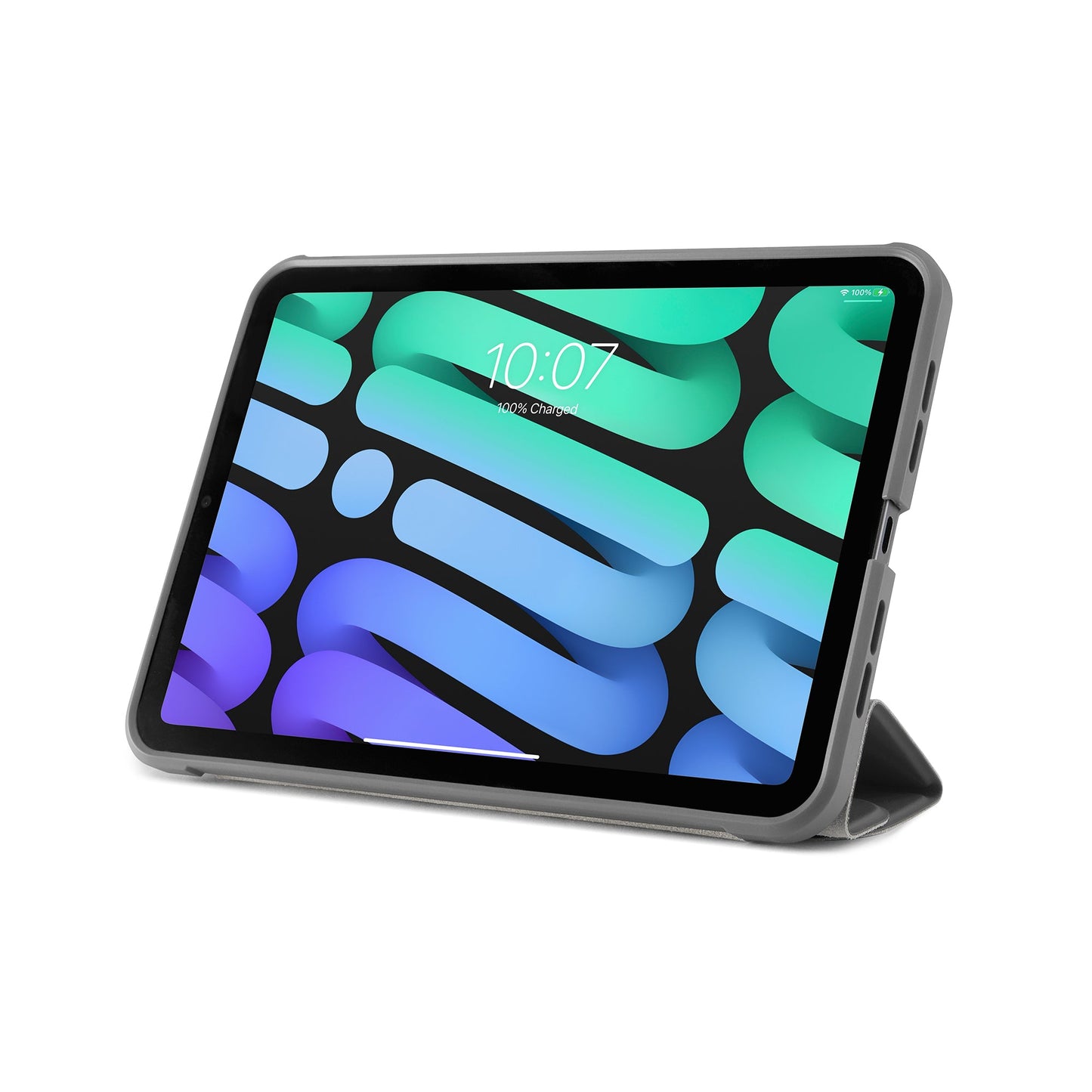 PIPETTO Origami No.1 Case for iPad Mini 6th Gen (2021) - Dark Grey