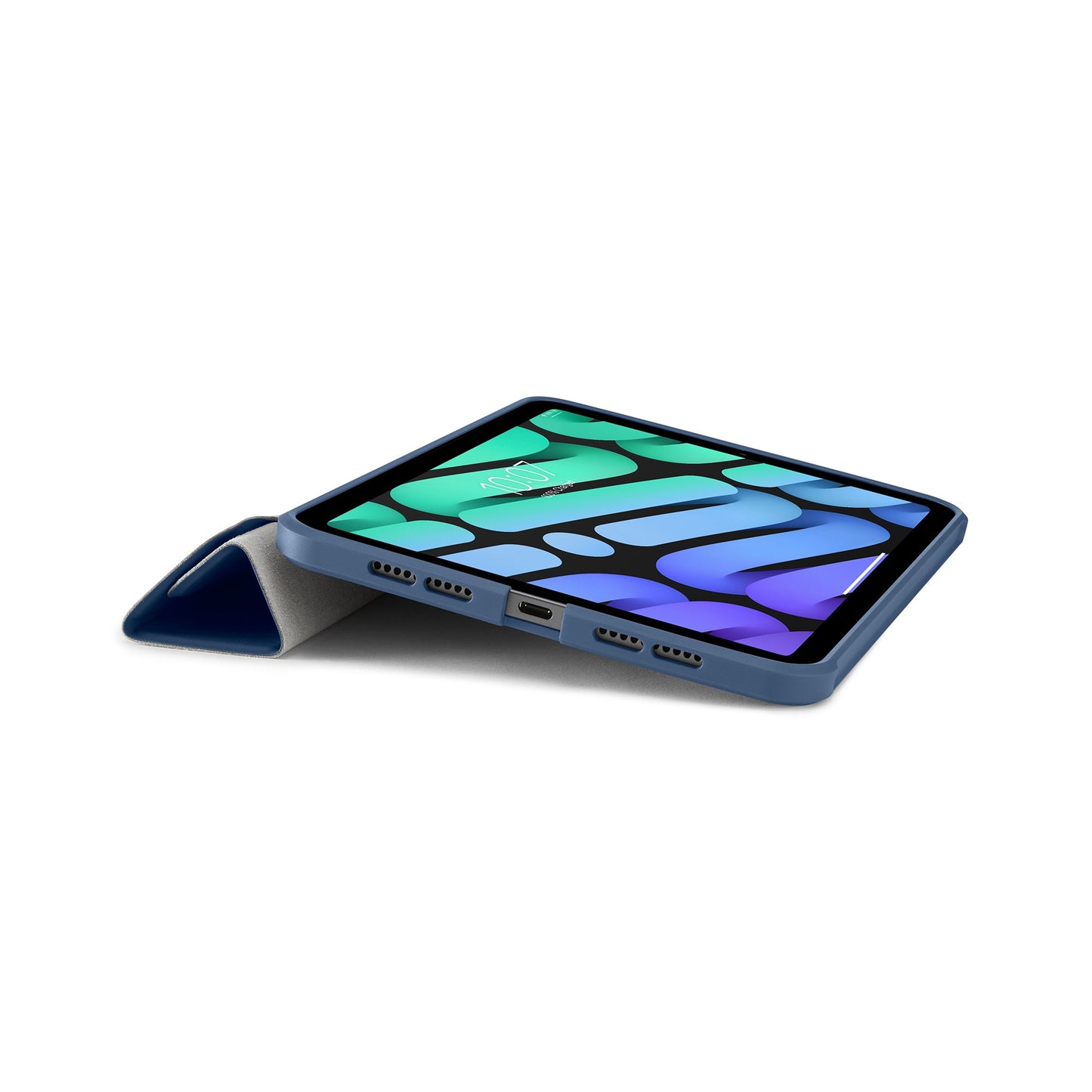 PIPETTO Origami No.1 Case for iPad Mini 6th Gen (2021) - Navy