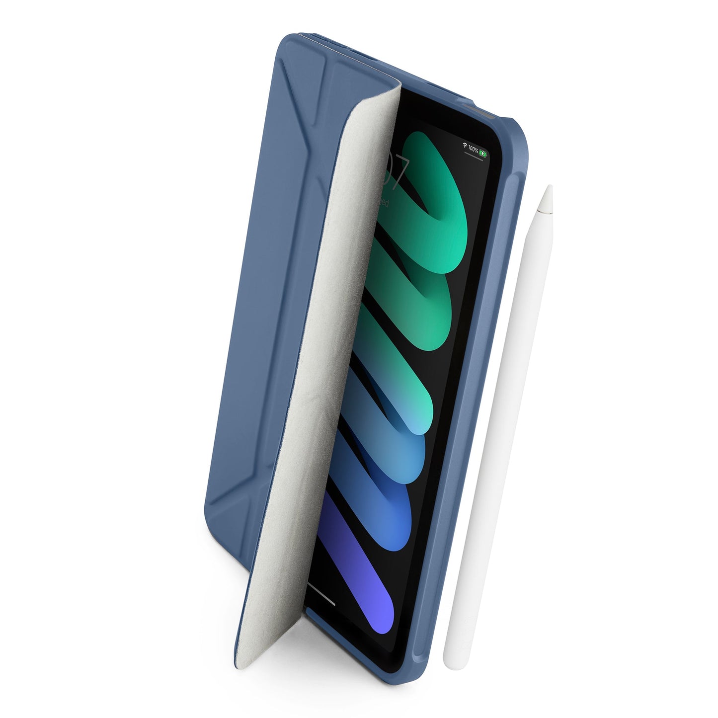 PIPETTO Origami No.1 Case for iPad Mini 6th Gen (2021) - Navy