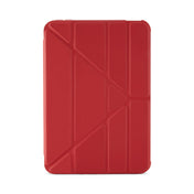 PIPETTO Origami No.1 Case for iPad Mini 6th Gen (2021) - Dark Red