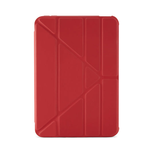 PIPETTO Origami No.1 Case for iPad Mini 6th Gen (2021) - Dark Red
