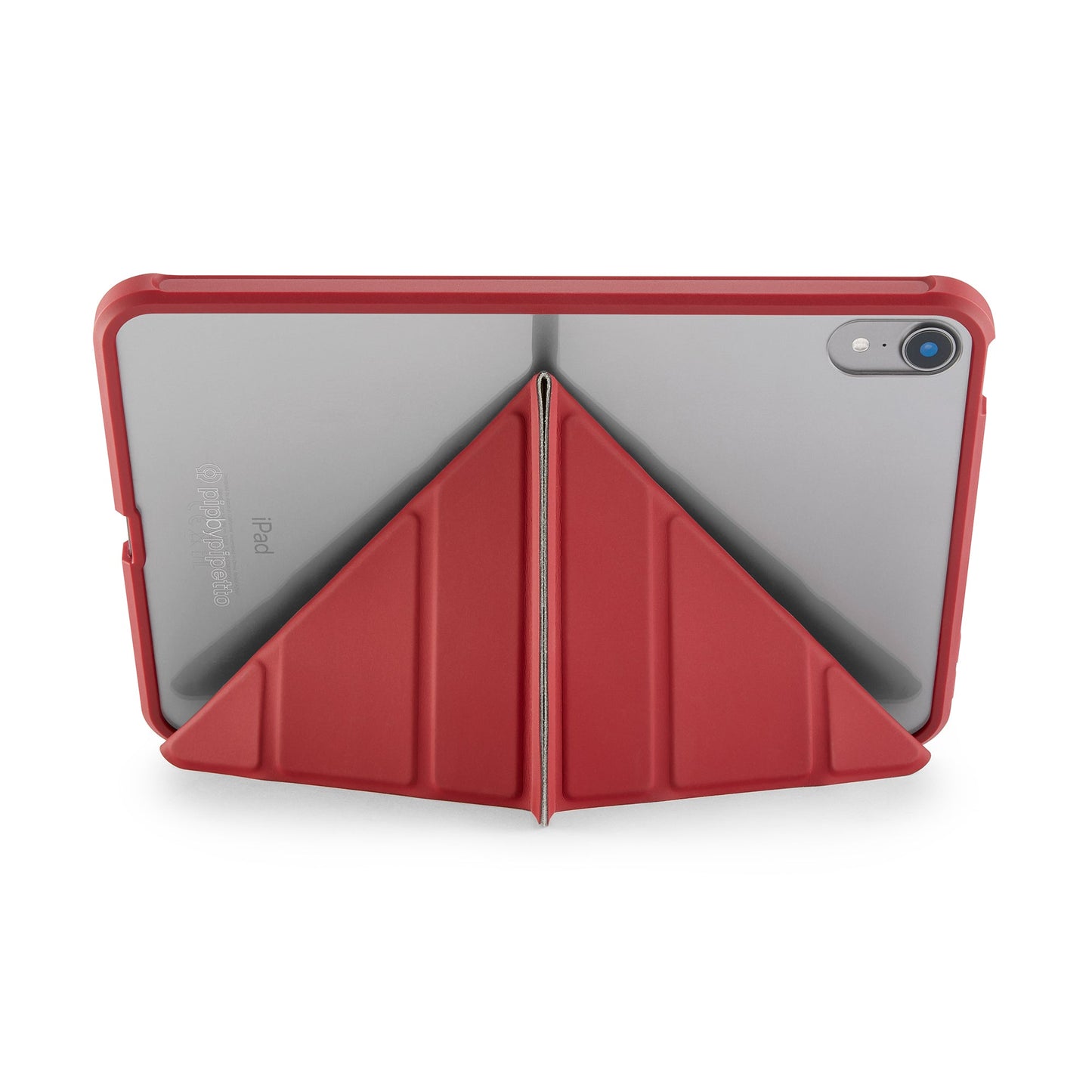 PIPETTO Origami No.1 Case for iPad Mini 6th Gen (2021) - Dark Red