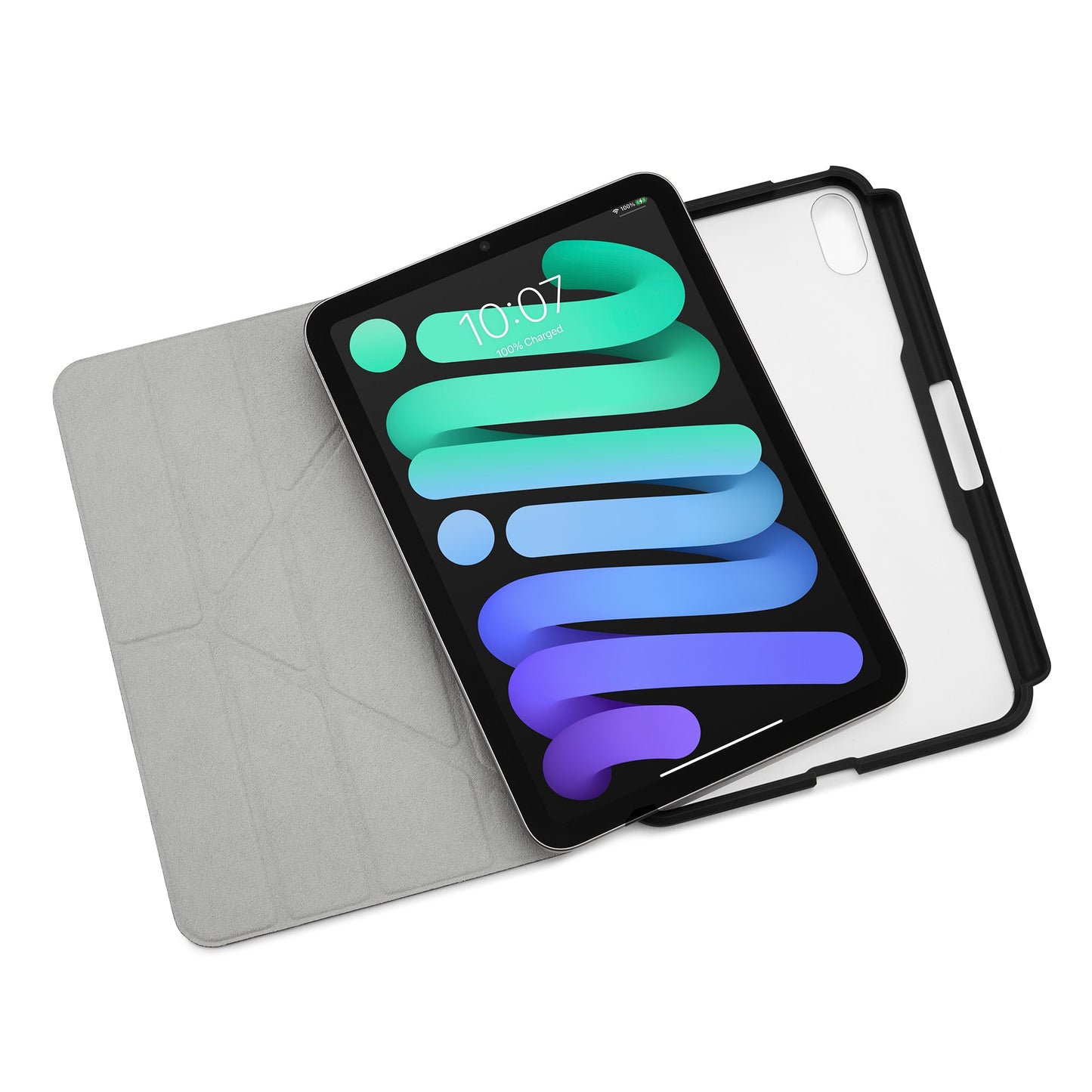 PIPETTO Origami No.3 Case for iPad Mini 6th Gen (2021) - Black