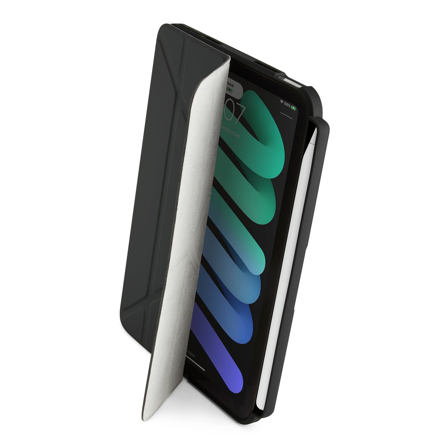 PIPETTO Origami No.3 Case for iPad Mini 6th Gen (2021) - Black
