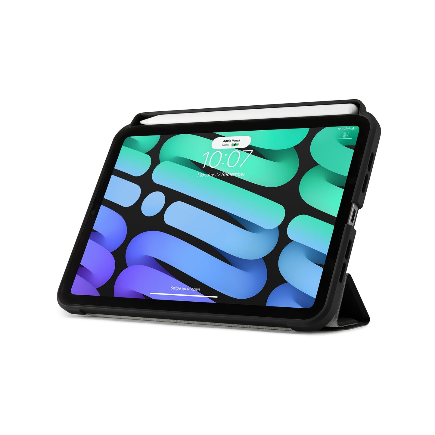 PIPETTO Origami No.3 Case for iPad Mini 6th Gen (2021) - Black