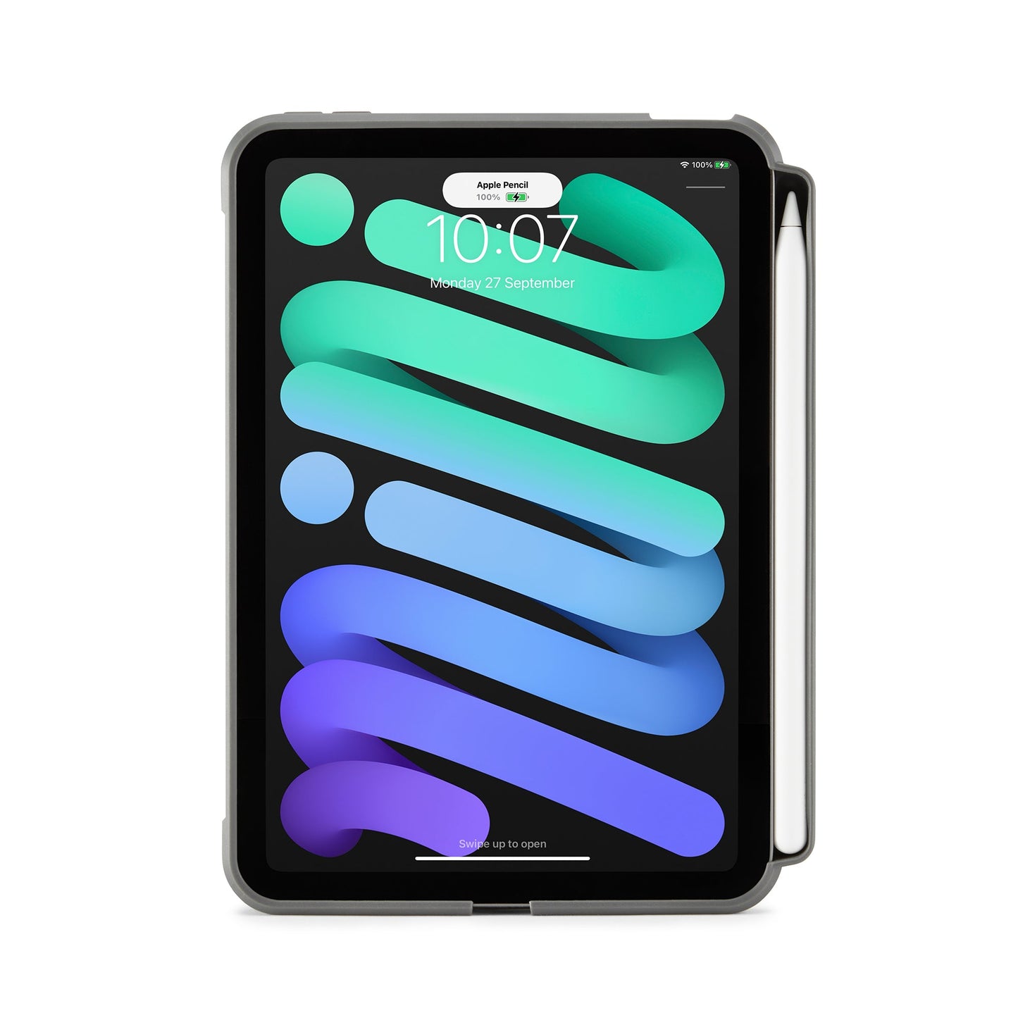 PIPETTO Origami No.3 Case for iPad Mini 6th Gen (2021) - Dark Grey