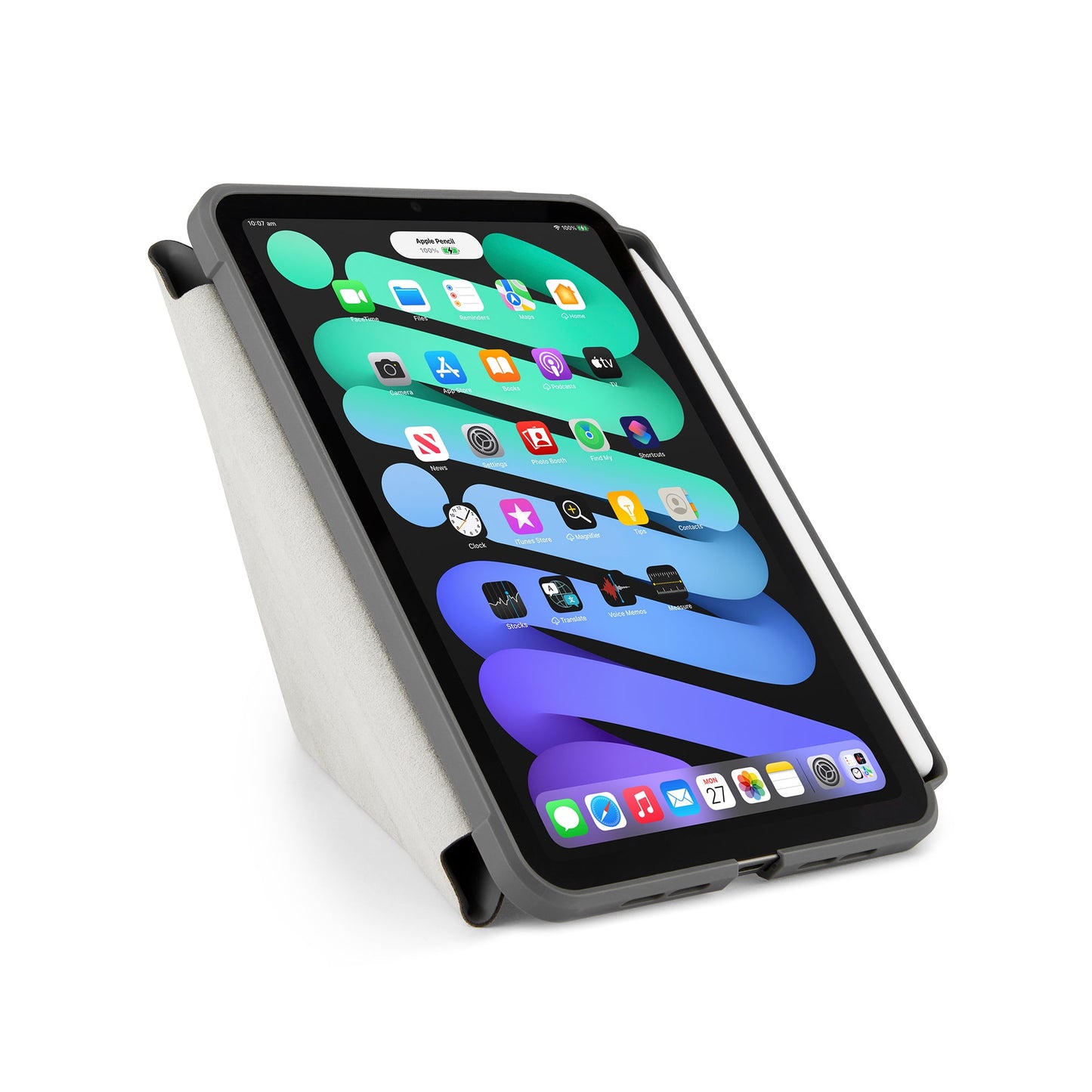 PIPETTO Origami No.3 Case for iPad Mini 6th Gen (2021) - Dark Grey