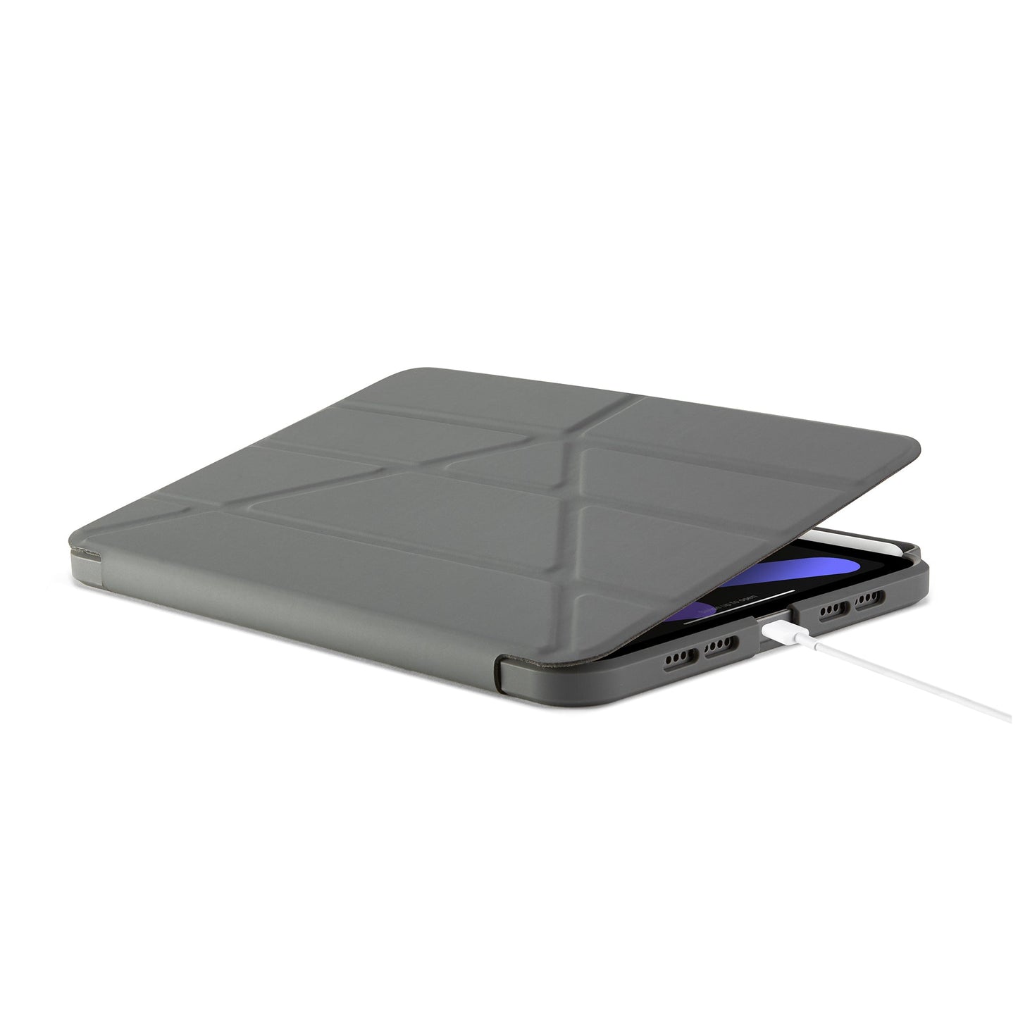 PIPETTO Origami No.3 Case for iPad Mini 6th Gen (2021) - Dark Grey