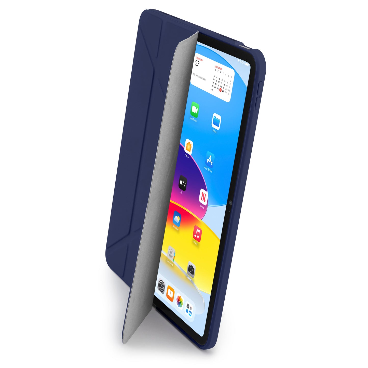 PIPETTO Origami No1 Case for iPad 10th Gen (2022) - Dark Blue