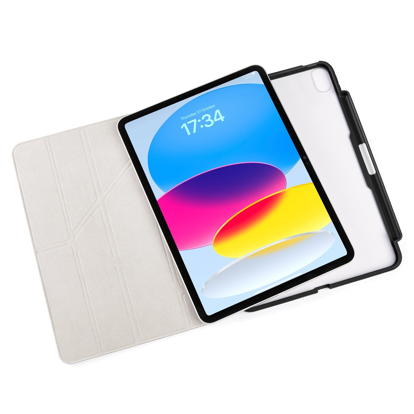 PIPETTO Origami No3 Case for iPad 10th Gen (2022) - Black
