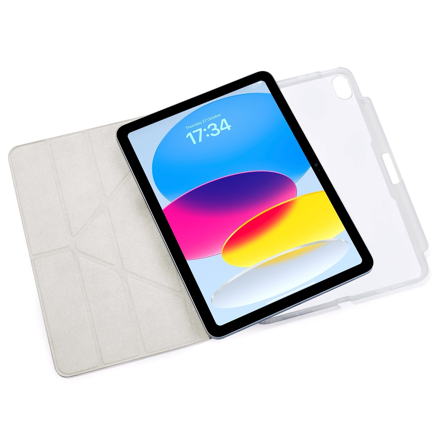 PIPETTO Origami No3 Case for iPad 10th Gen (2022) - Rose Gold