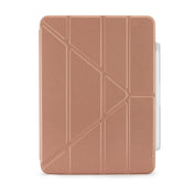 PIPETTO Origami No3 Case for iPad Pro 11 1st-4th Gen (2018-2022) - Rose Gold