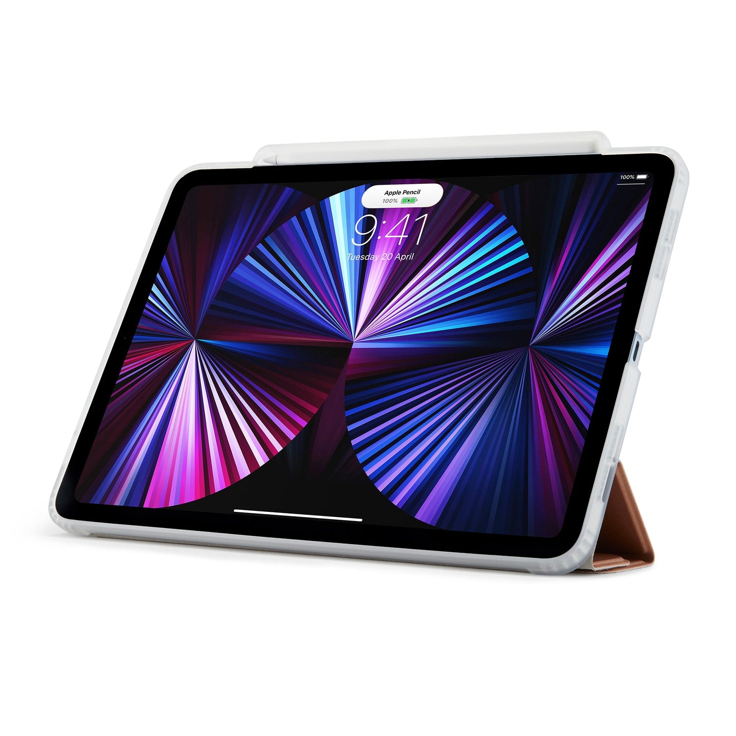 PIPETTO Origami No3 Case for iPad Pro 11 1st-4th Gen (2018-2022) - Rose Gold