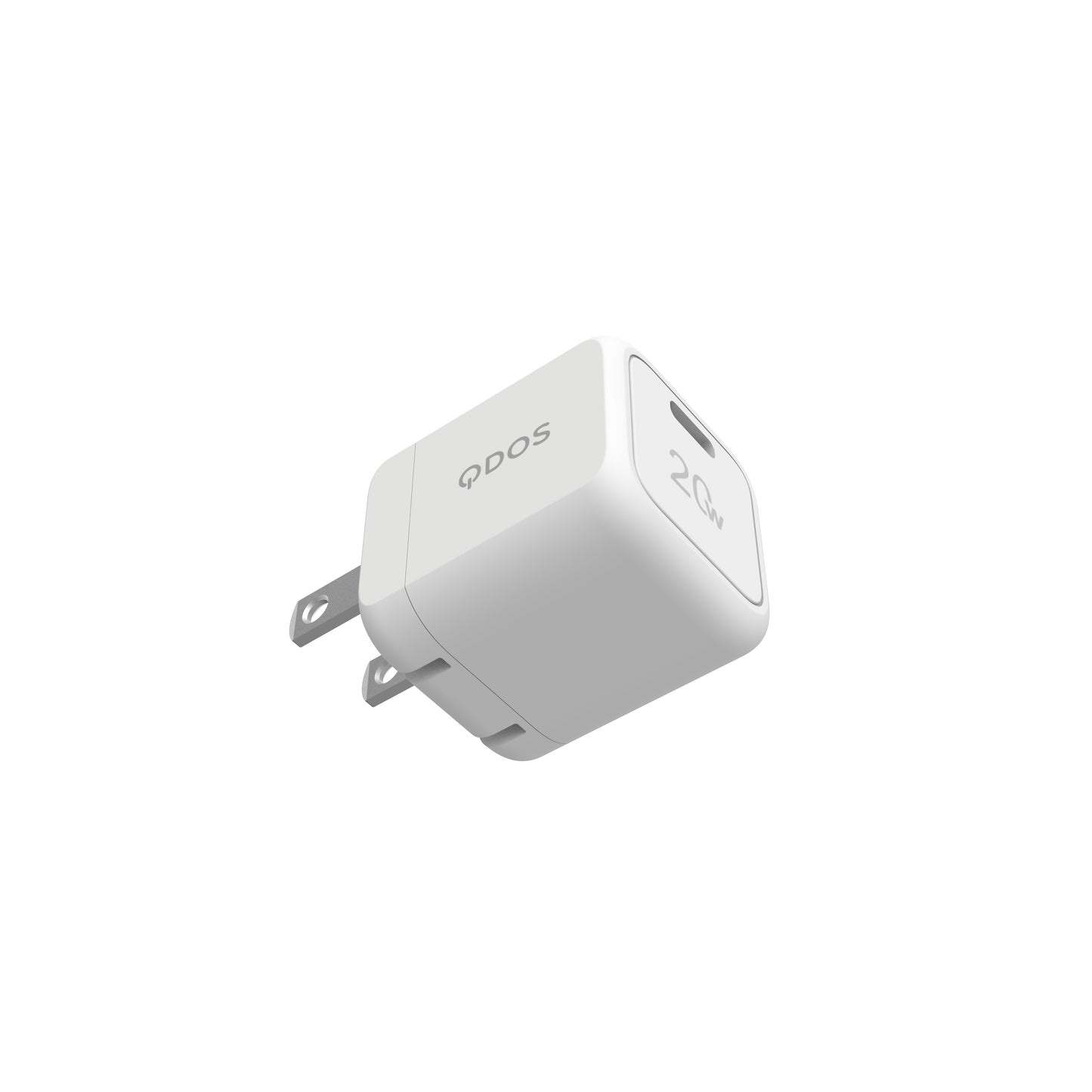 QDOS PowerCube 20w PD Power Adapter - White