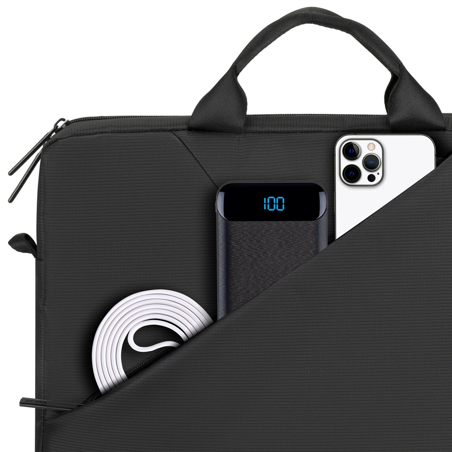 RIVACASE 8730 Laptop Bag 16/15 - Gray/Black