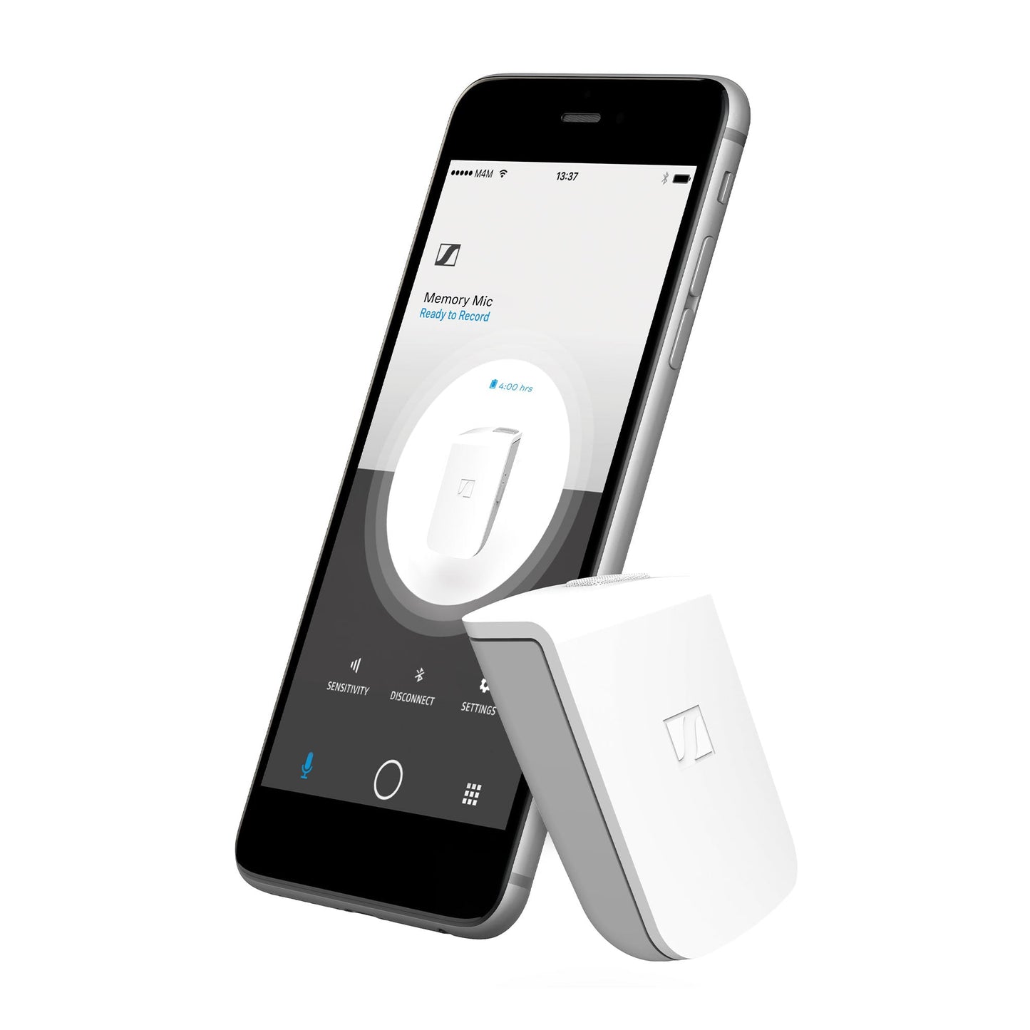 SENNHEISER Memory Mic Wireless Microphone for Smartphones - White