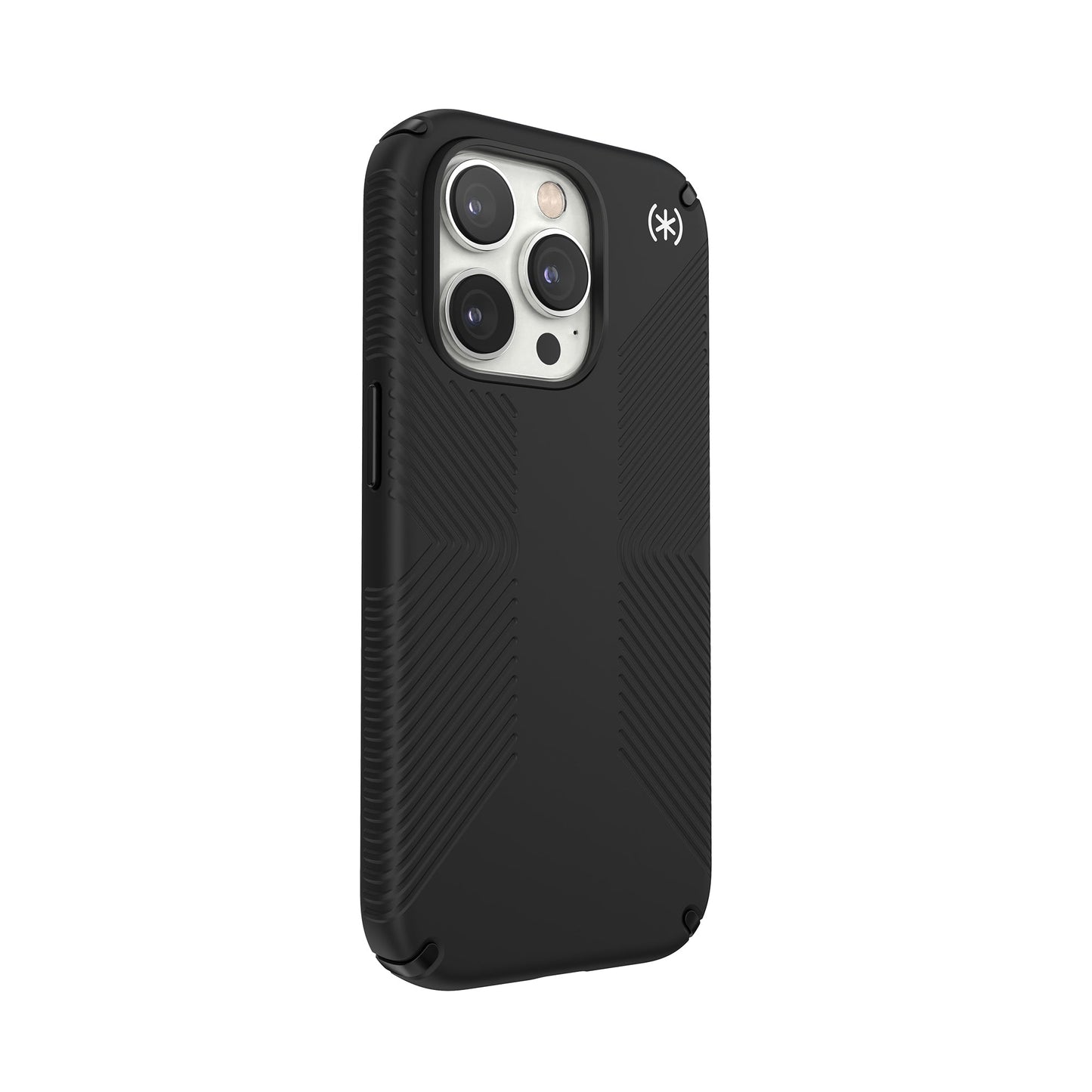 SPECK Presidio2 Grip Case for iPhone 14 Pro - Black/Black/White