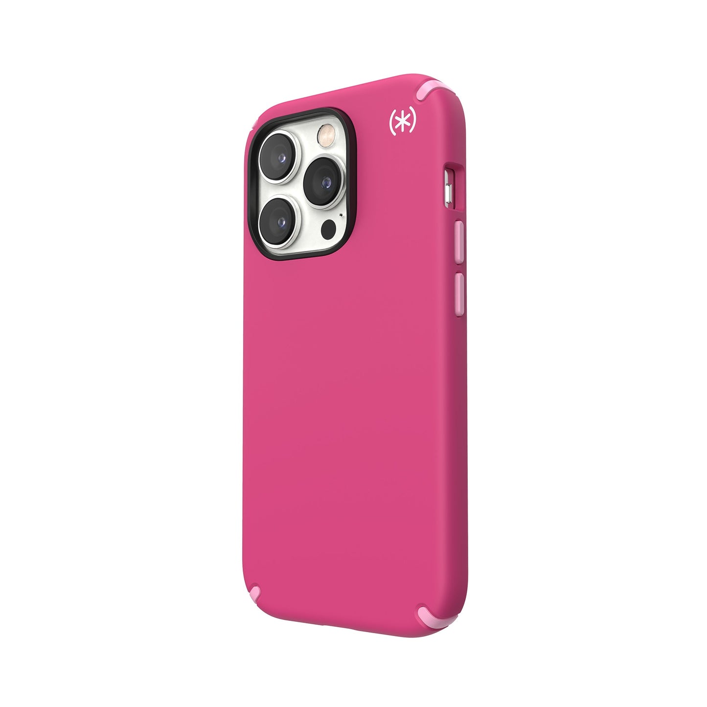 SPECK Presidio2 Pro Case for iPhone 14 Pro - Digital Pink/Blossom Pink/White