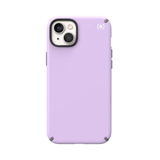 SPECK Presidio2 Pro Case for iPhone 14 Plus - Spring Purple/Cloudy Grey/White