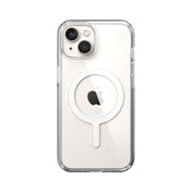 SPECK Presidio Perfect-Clear Case + MS for iPhone 14 - Clear/Clear