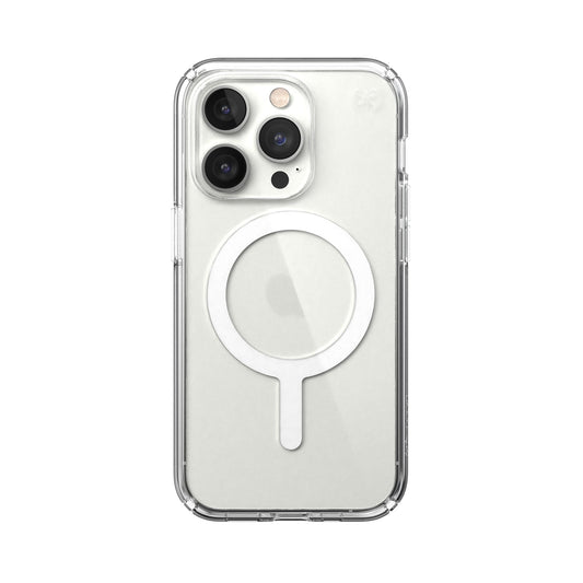SPECK Presidio Perfect-Clear Case + MS for iPhone 14 Pro - Clear/Clear