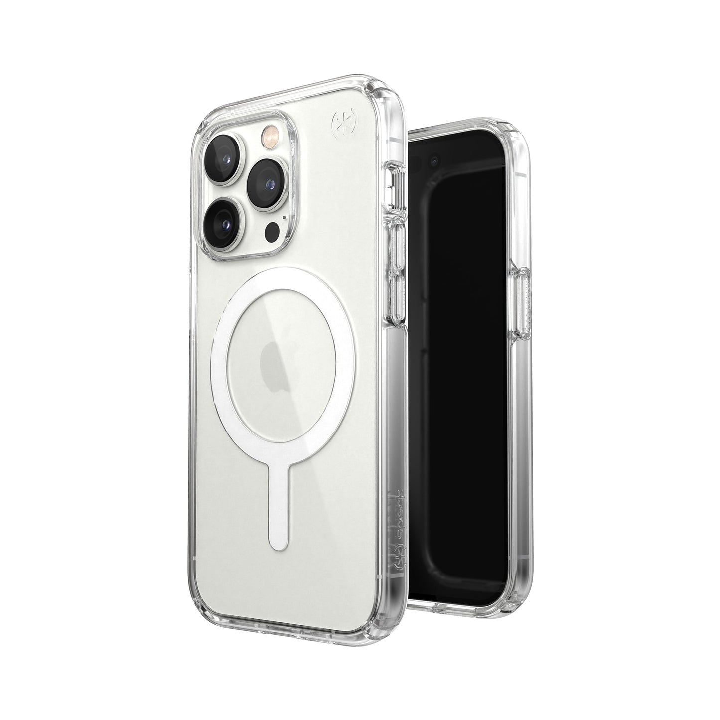 SPECK Presidio Perfect-Clear Case + MS for iPhone 14 Pro - Clear/Clear