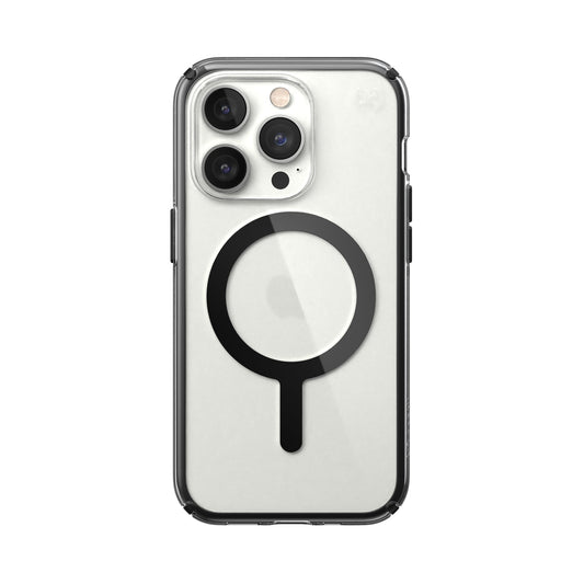 SPECK Presidio Perfect-Clear with Impact Geometry / MagSafe for iPhone 14 Pro - Clear/Black