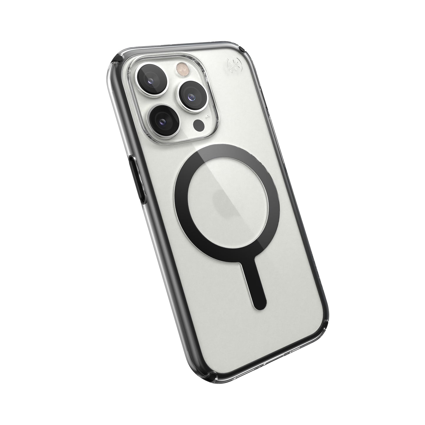 SPECK Presidio Perfect-Clear with Impact Geometry / MagSafe for iPhone 14 Pro - Clear/Black
