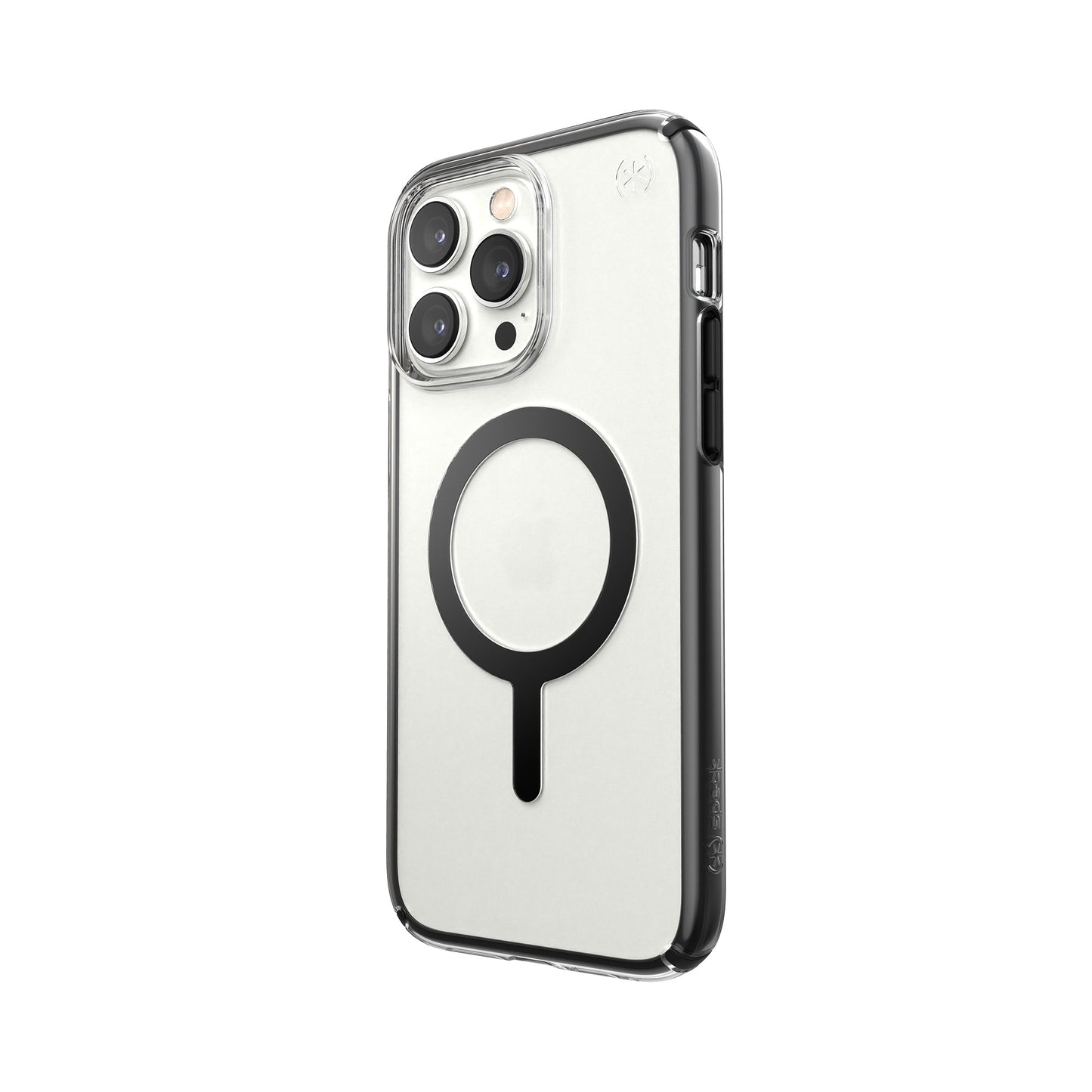 SPECK Presidio Perfect-Clear with Impact Geometry / MagSafe for iPhone 14 Pro Max - Clear/Black