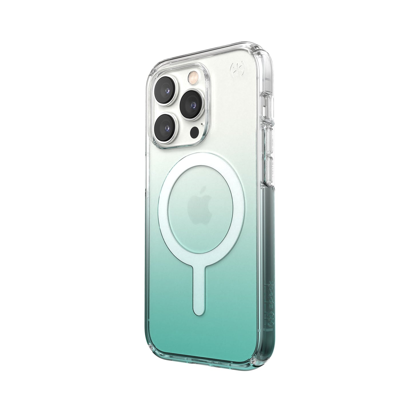 SPECK Presidio Perfect-Clear Ombre with MagSafe for iPhone 14 Pro - Fantasy Teal Fade