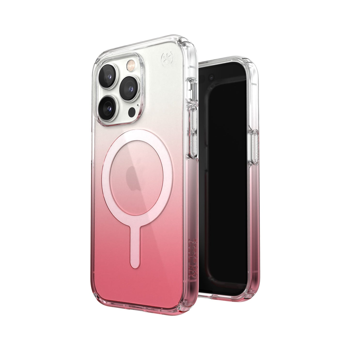 SPECK Presidio Perfect-Clear Ombre with MagSafe for iPhone 14 Pro - Vintage Rose Fade