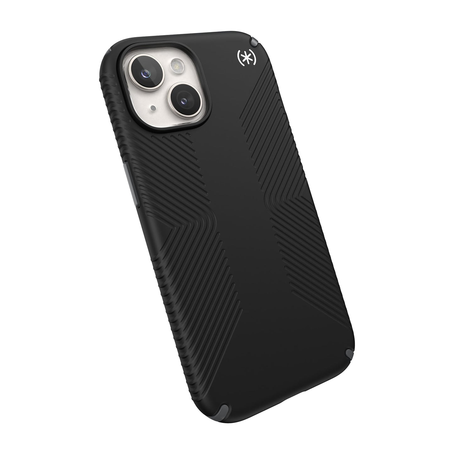 SPECK Presidio2 Grip with MagSafe for iPhone 15 - Black/Slate Grey/White