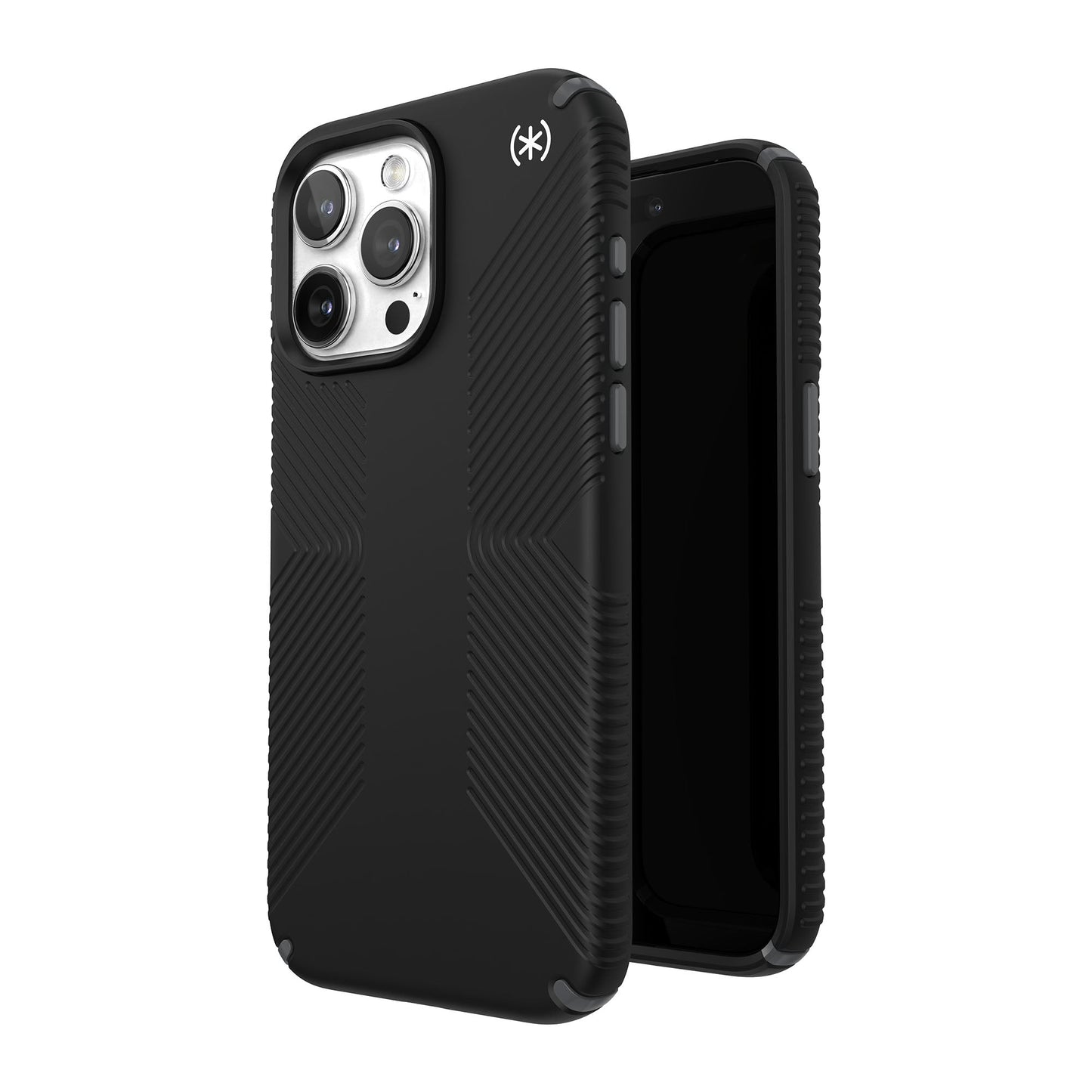 SPECK Presidio2 Grip with MagSafe for iPhone 15 Pro Max - Black/Slate Grey/White
