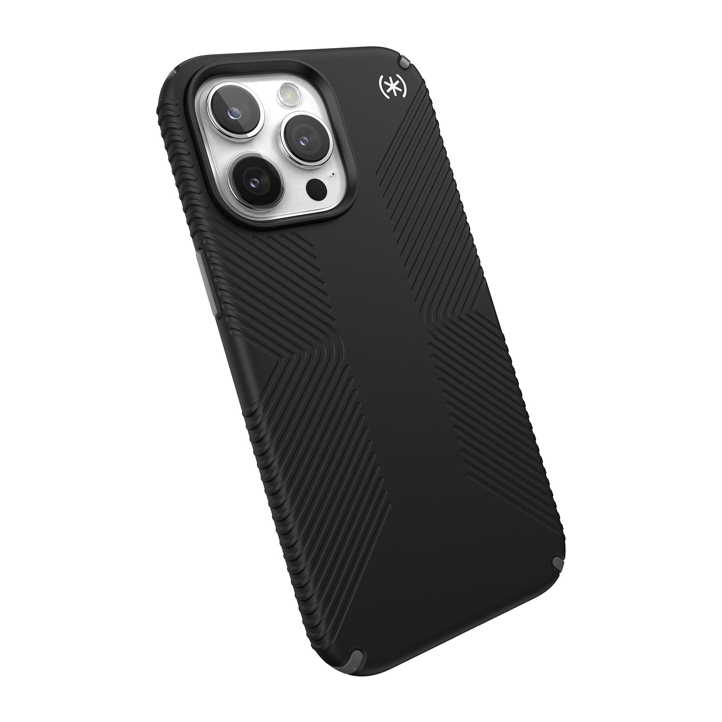 SPECK Presidio2 Grip with MagSafe for iPhone 15 Pro Max - Black/Slate Grey/White