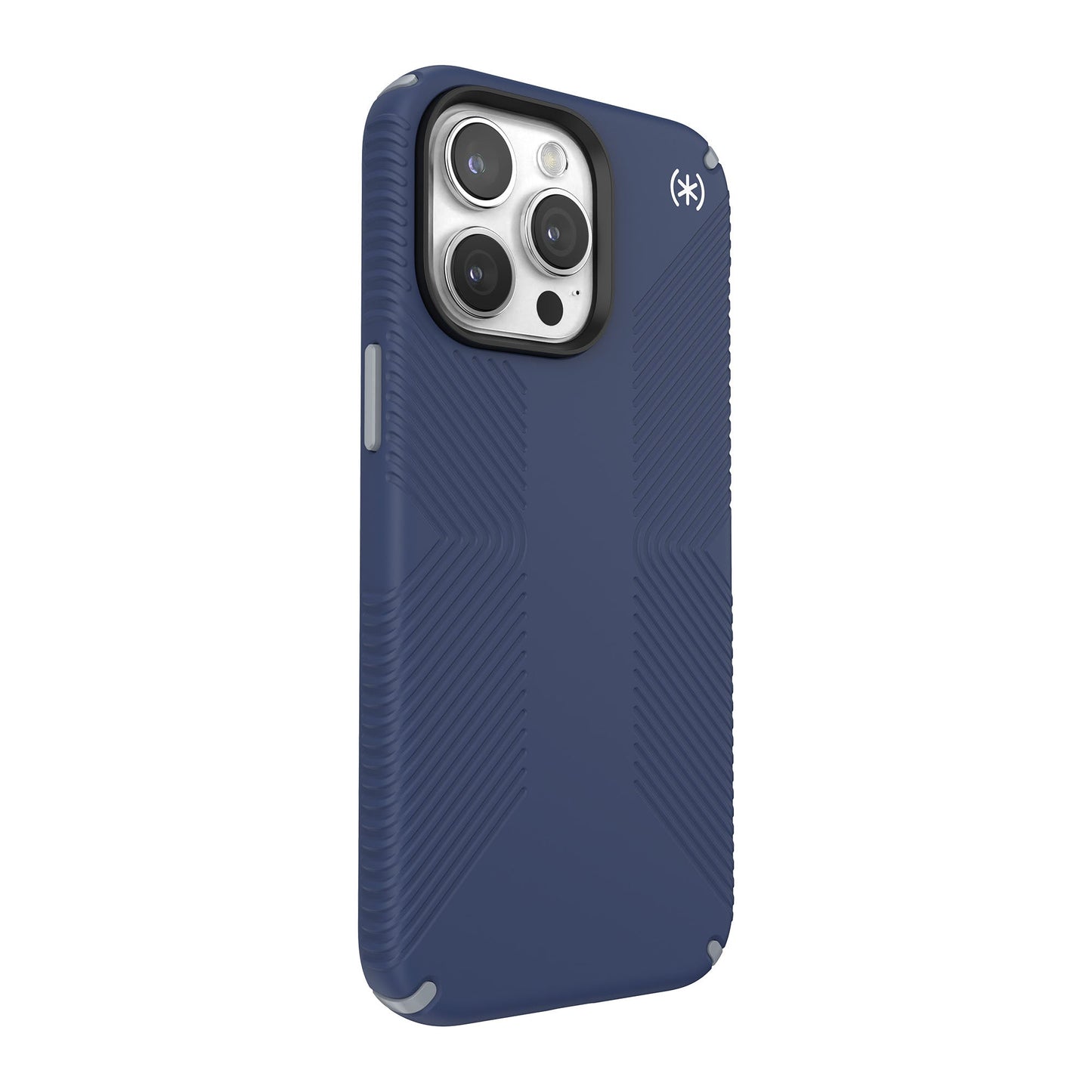 SPECK Presidio2 Grip with MagSafe for iPhone 15 Pro Max - Coastal Blue/Dust Grey/White