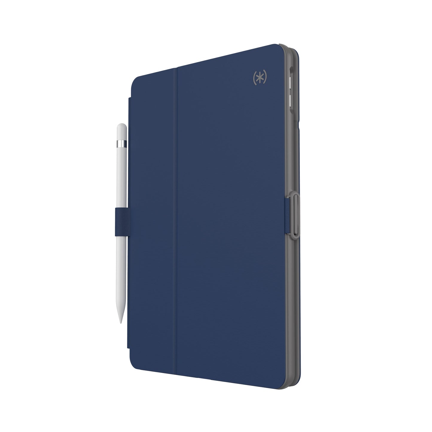SPECK Balance Folio Case w/ Microban for iPad 7th-9th Gen (2019-2021) - Arcadia Navy/Moody Grey