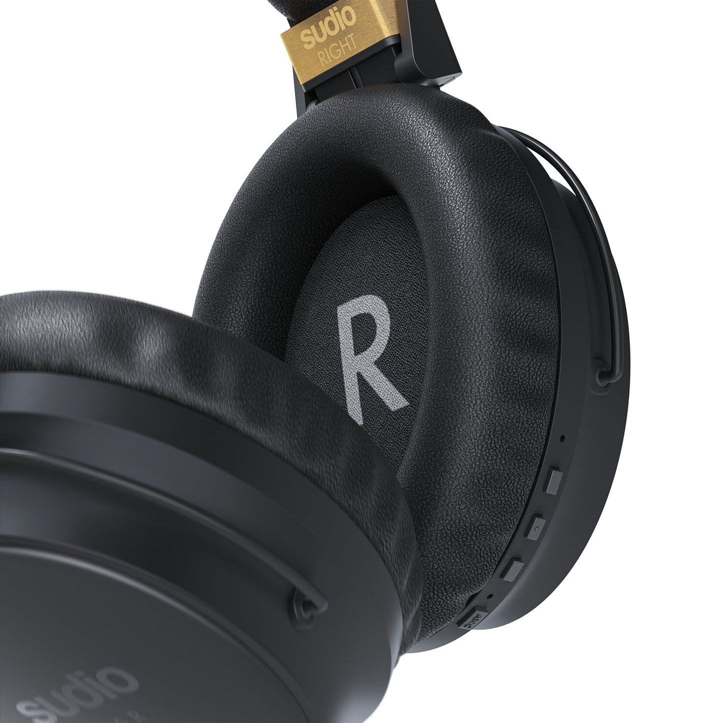 SUDIO Klar Wireless Noise Cancelling Around-Ear Headphones - Black