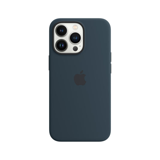 iPhone 13 Pro Silicone Case with MagSafe _ Abyss Blue